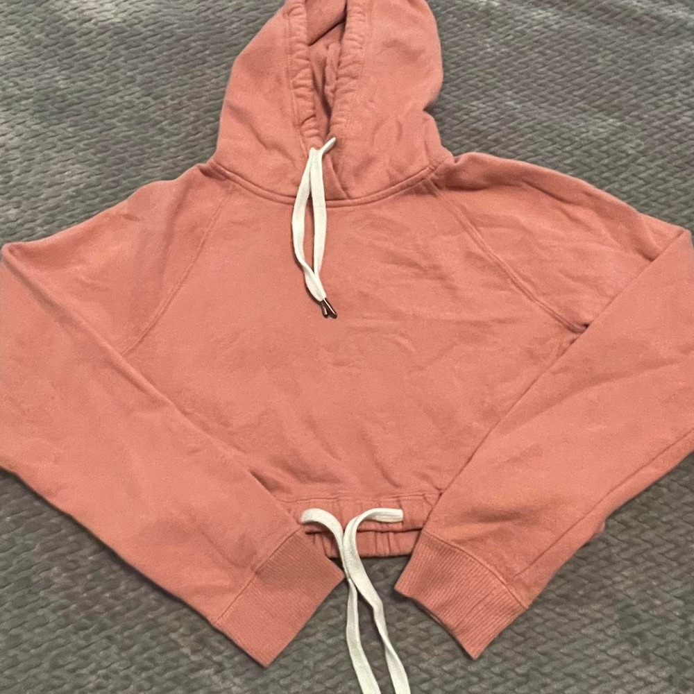 Hollister Women's Crop Hoodie Sweatshirt - size XSmall